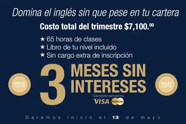 Aprende inglés y ahorra dinero, con Lang-Lab | cupón de descuento por 700 pesos